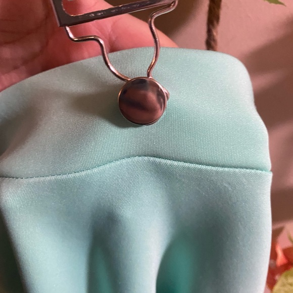 * SOLD* Mint green suspender skirt - Picture 2 of 6